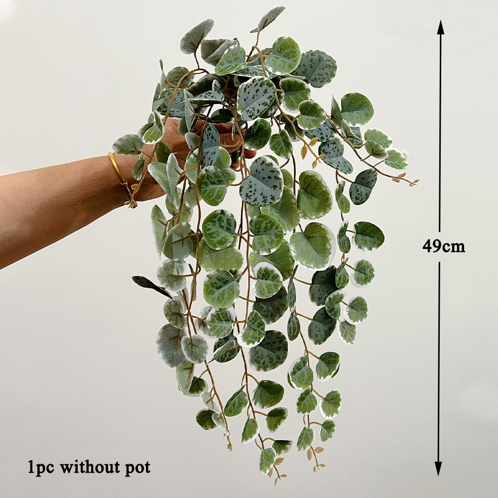 49cm Artificial Plants Vines F - Pilea Peperomioides recension och pris
