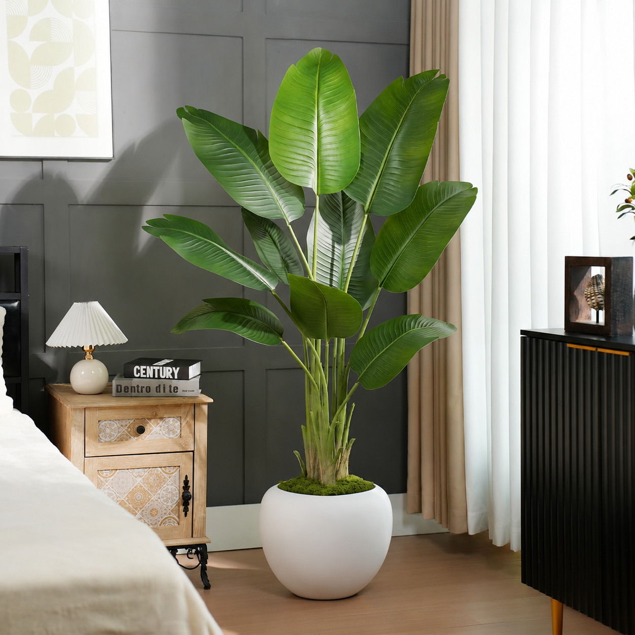Tall Artificial Bird of Paradi - Bird Paradise Strelitzia recension och pris