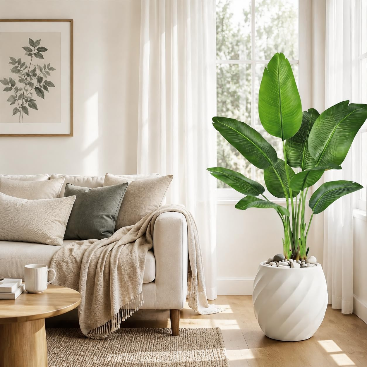 Tall Artificial Bird of Paradi - Bird Paradise Strelitzia recension och pris