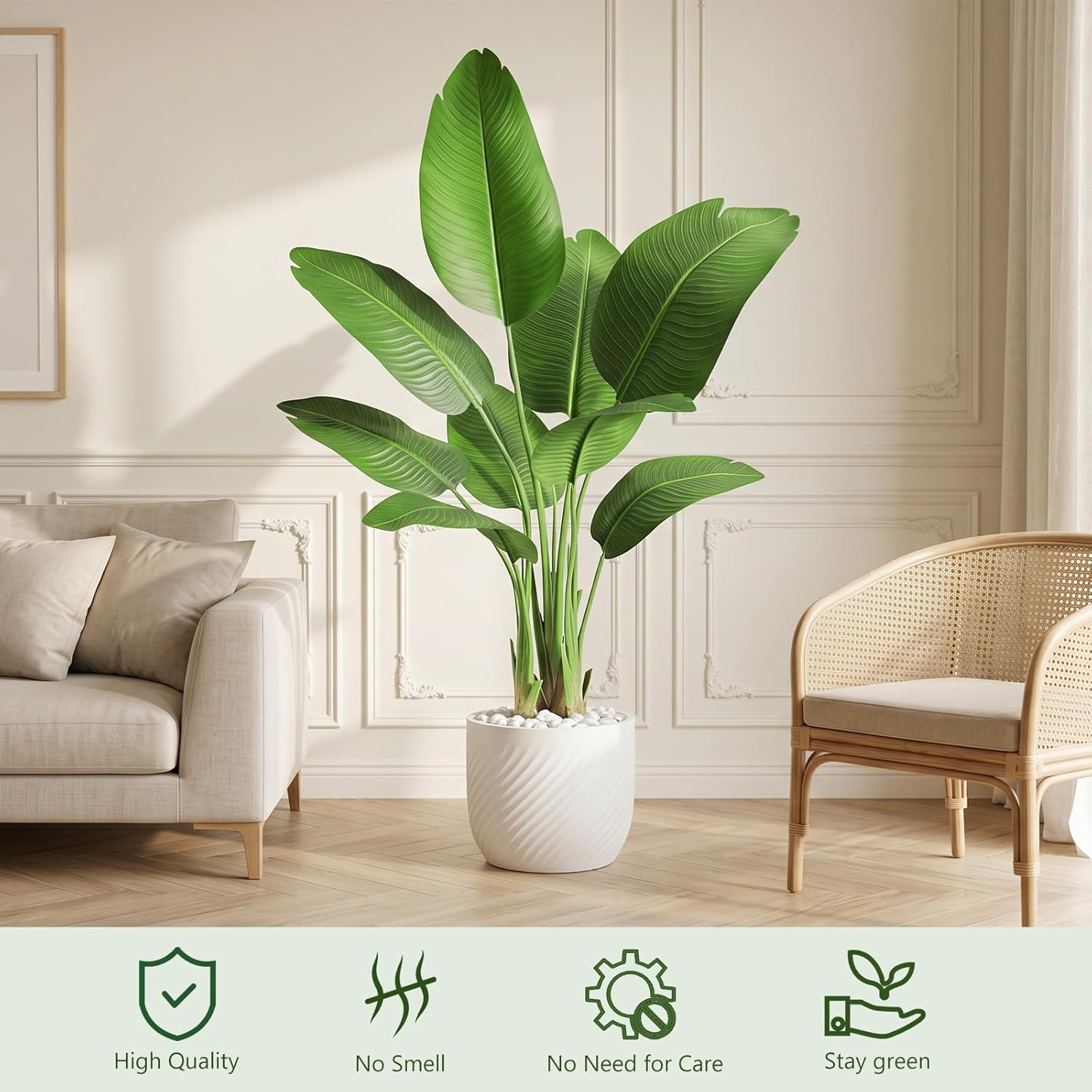 Tall Artificial Bird of Paradi - Bird Paradise Strelitzia recension och pris