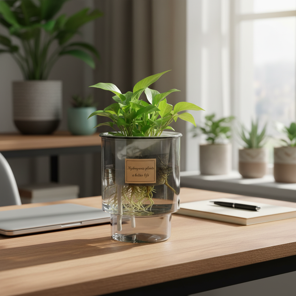 Automatic Water-Absorbing Flow - Aloe Vera Pot recension och pris