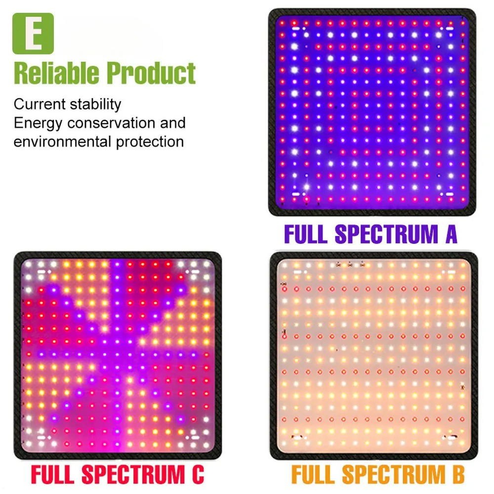 400W LED Grow Light Full Spect - Echeveria Succulent recension och pris