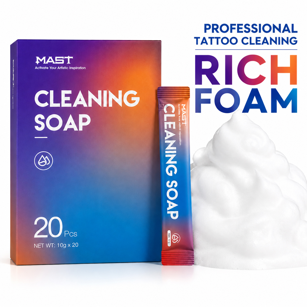 MAST Tattoo Cleaning Soap Effi - Aloe Vera Pot recension och pris