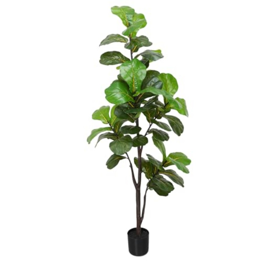 Artificial Fiddle Leaf Fig Tre - Ficus Lyrata Tree recension och pris