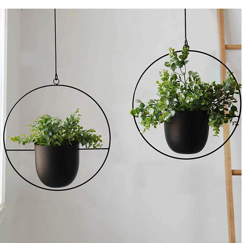 Hanging Iron Art Plant Pots Ba - Spider Plant Hanging recension och pris