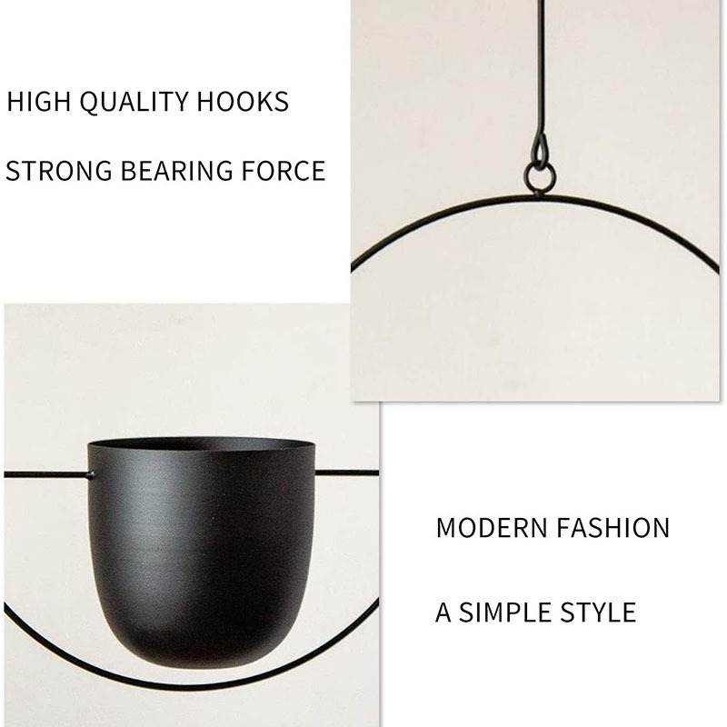 Hanging Iron Art Plant Pots Ba - Spider Plant Hanging recension och pris