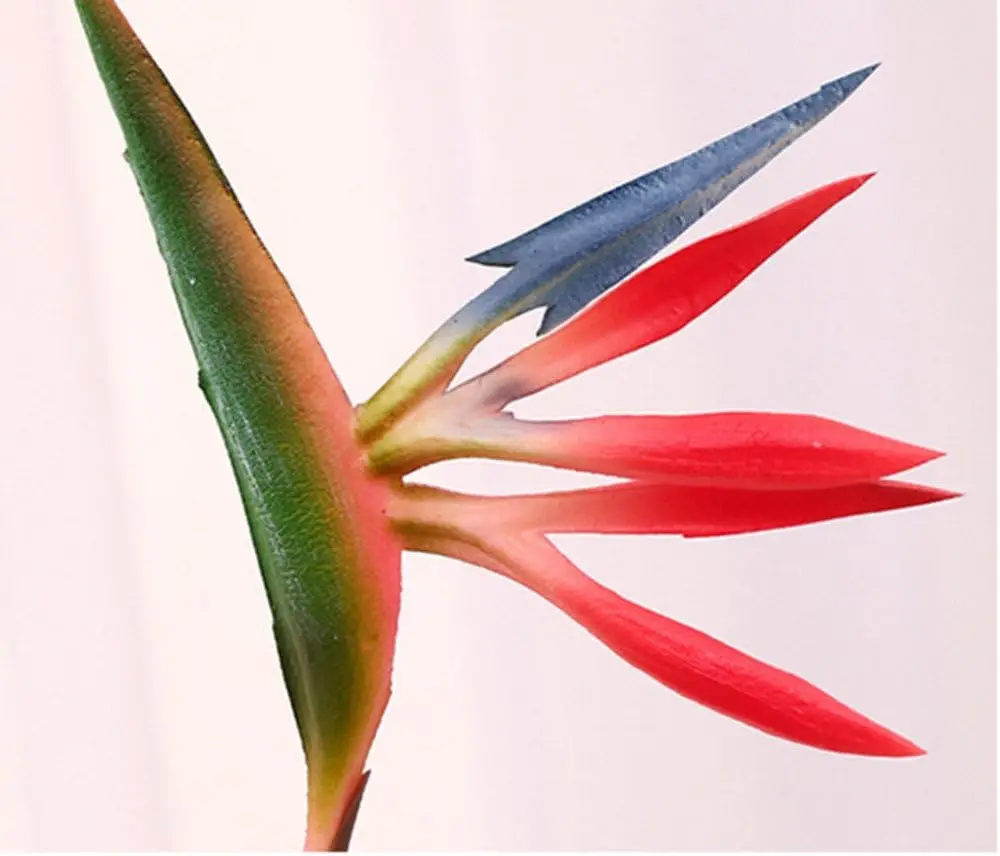 8PCS Artificial Flowers Streli - Bird Paradise Strelitzia recension och pris