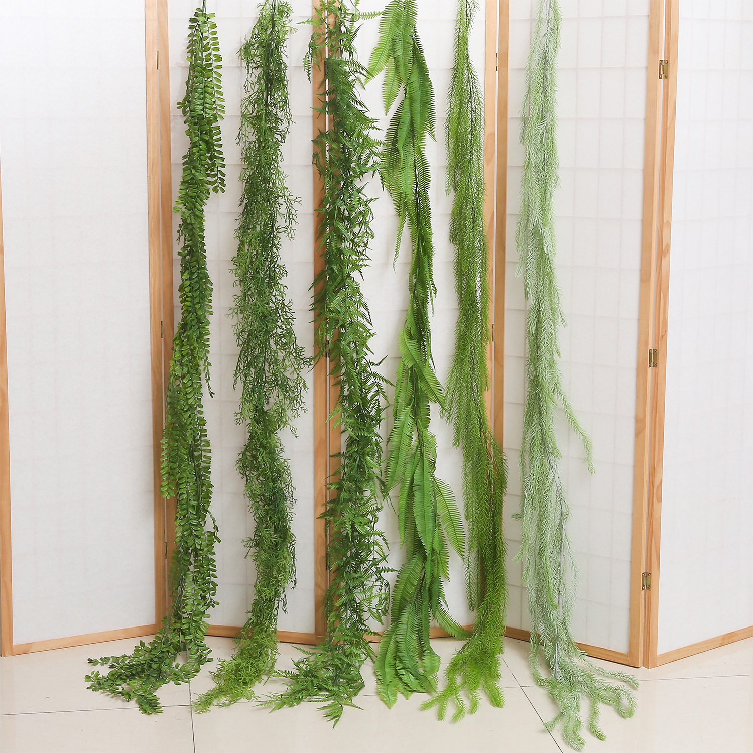 Extra Long 220cm Artificial Ce - Pilea Peperomioides recension och pris