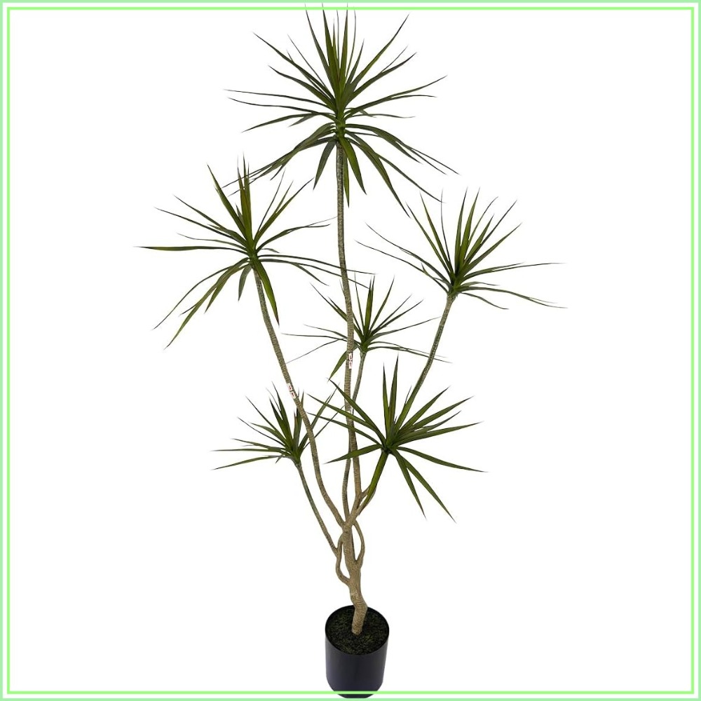 6ft Tall Artificial Dracaena M - Dracaena Marginata recension och pris
