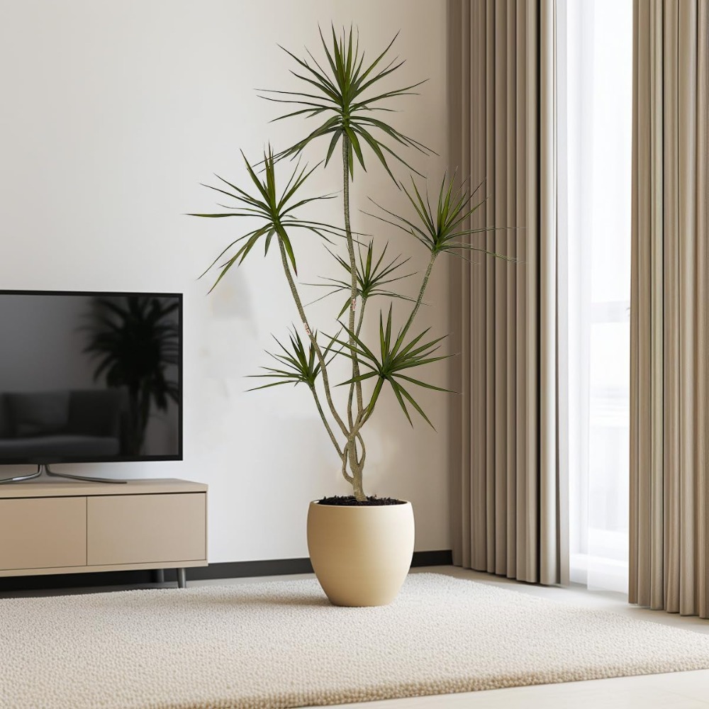 6ft Tall Artificial Dracaena M - Dracaena Marginata recension och pris