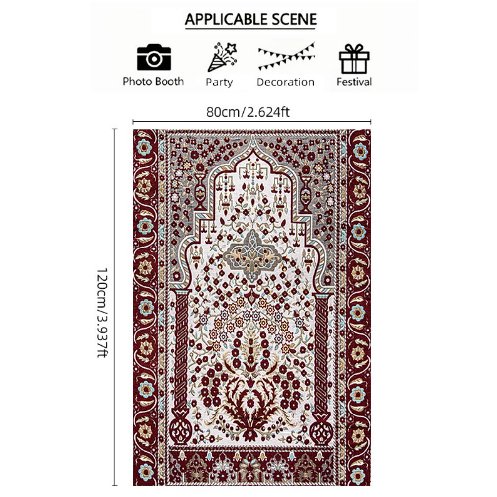 VIKAMA Islamic Prayer Mat Musl - Maranta Prayer Plant recension och pris
