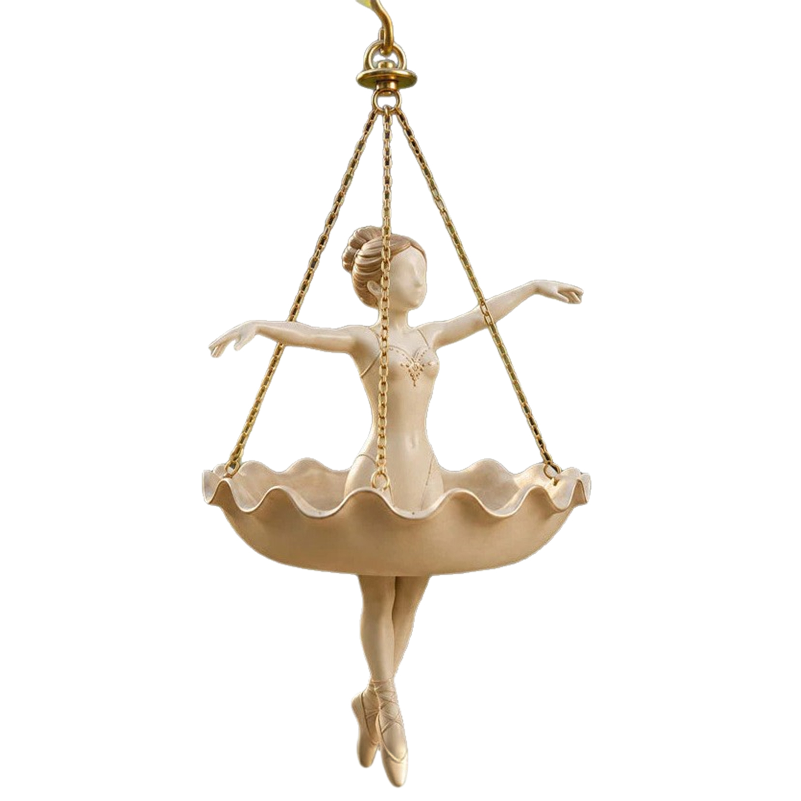 Ballet Dancer Resin Flower Hol - Spider Plant Hanging recension och pris
