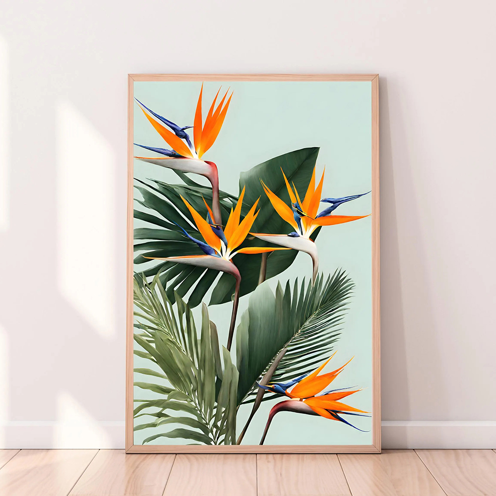 Bird of Paradise Wall arts, St - Bird Paradise Strelitzia recension och pris