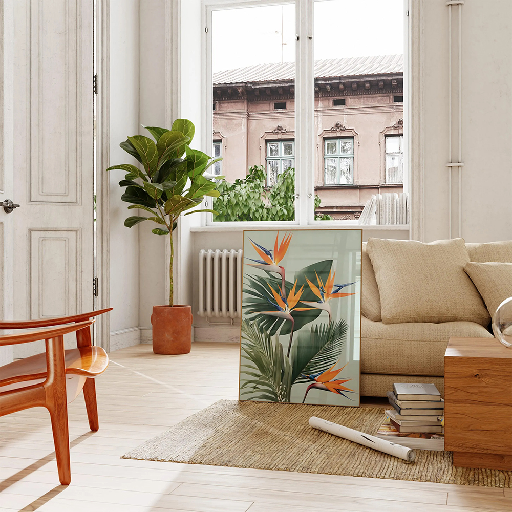Bird of Paradise Wall arts, St - Bird Paradise Strelitzia recension och pris