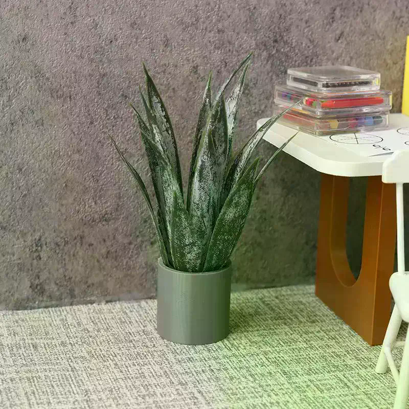 Dollhouse Decor Mini Aloe Vera - Aloe Vera Pot recension och pris
