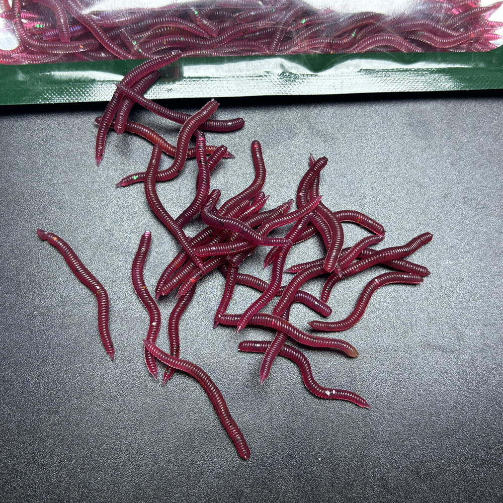 100-200pcs Soft Lure Bass Brea - Aglaonema Red recension och pris