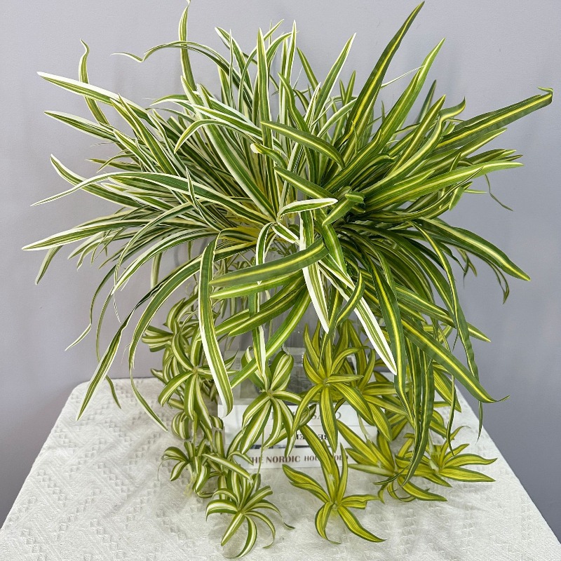 Artificial Spider Plant Chloro - Spider Plant Hanging recension och pris