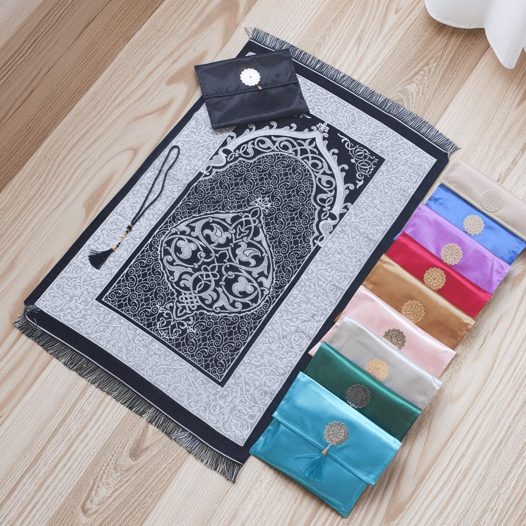 3pcs/set Muslim Prayer Mat Set - Maranta Prayer Plant recension och pris