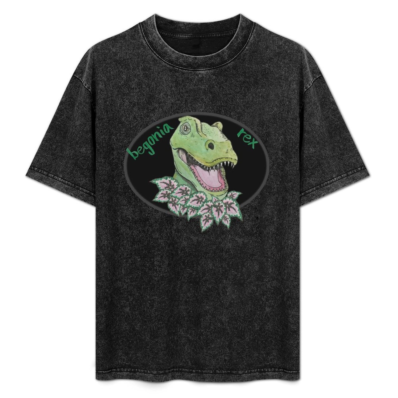 T rex begonia T-Shirt Big and  - Begonia Rex recension och pris