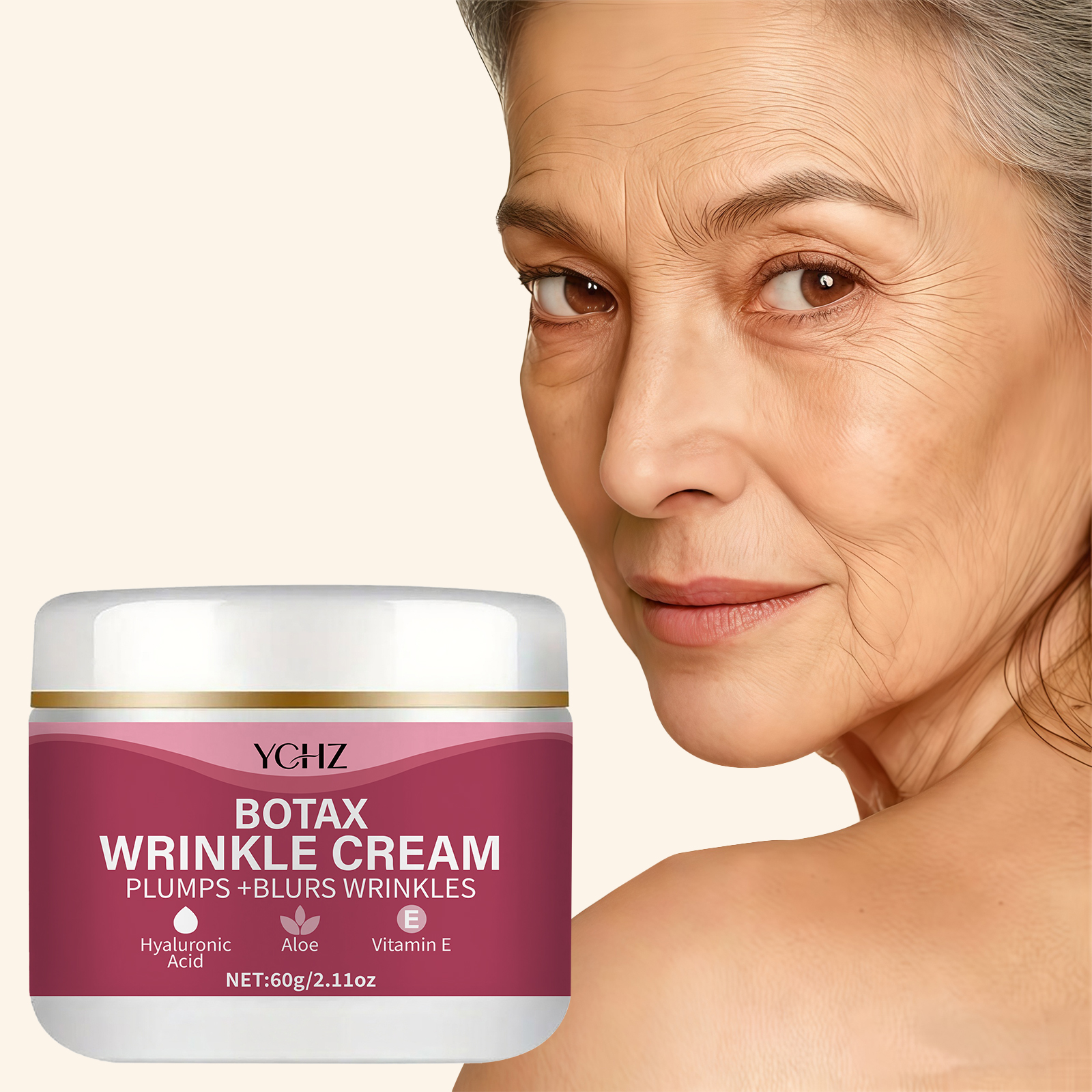 Collagen Face Cream, Aloe Vera - Aloe Vera Pot recension och pris