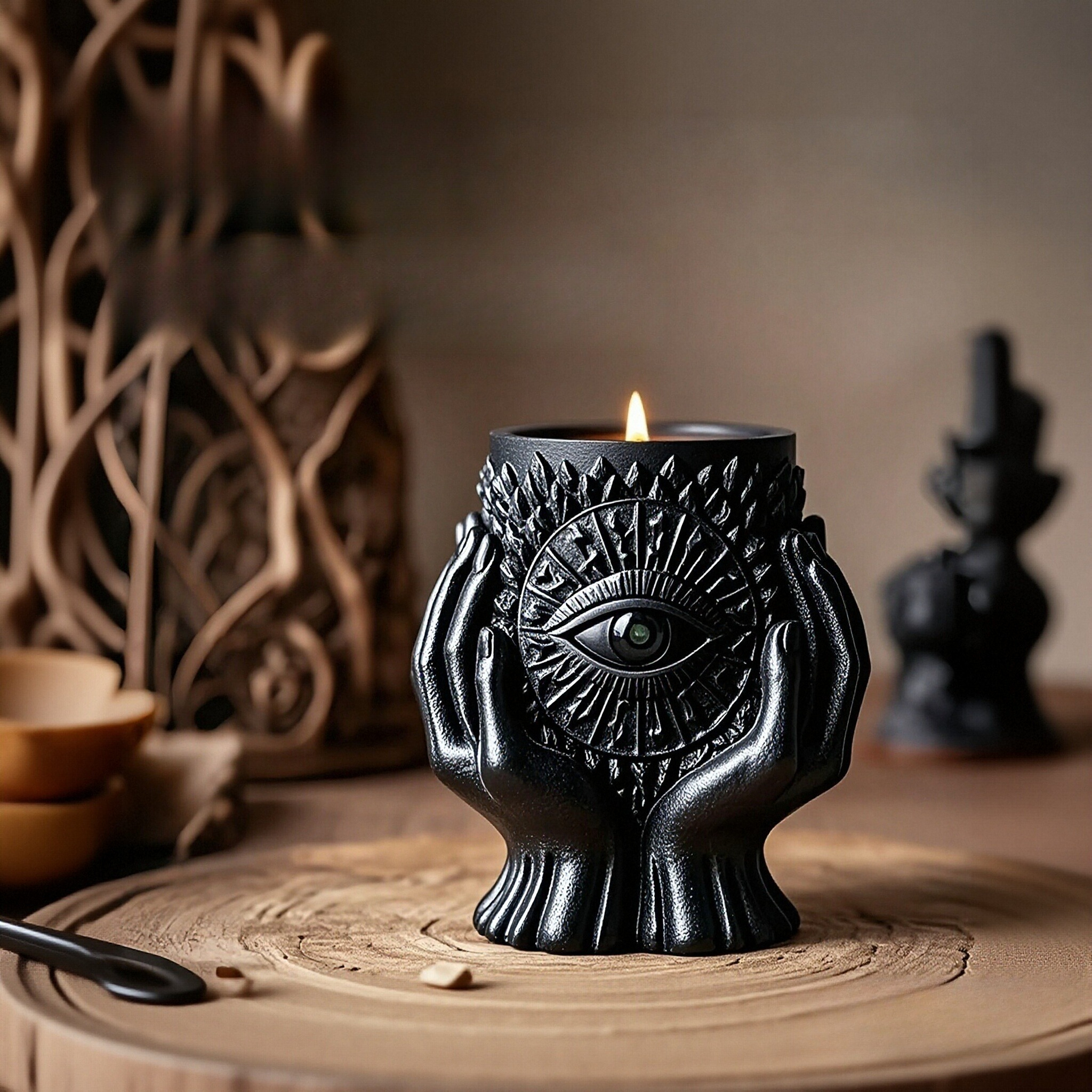 Guardian Eye Candle Cup Silico - Echeveria Succulent recension och pris