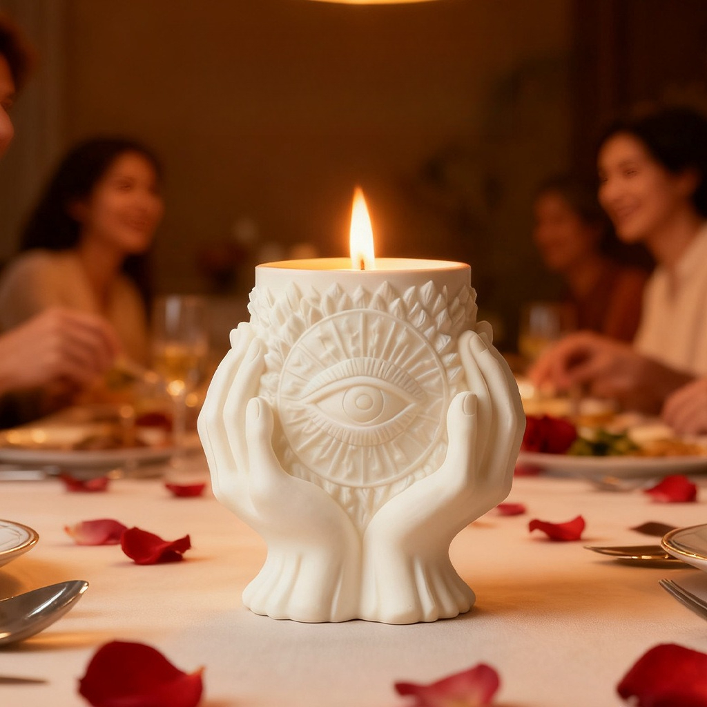 Guardian Eye Candle Cup Silico - Echeveria Succulent recension och pris