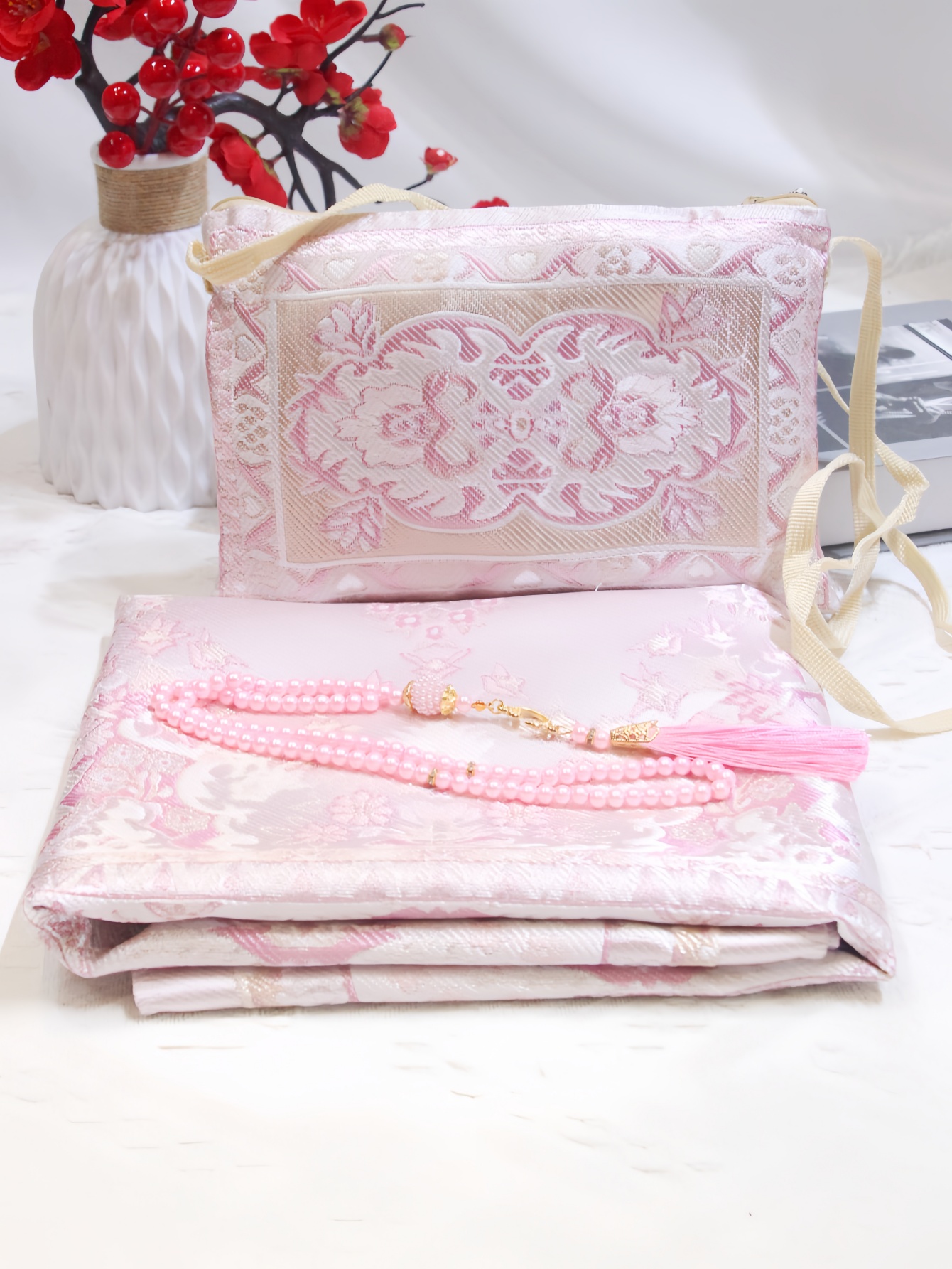 3pcs/1set Muslim Prayer Rug Wi - Maranta Prayer Plant recension och pris